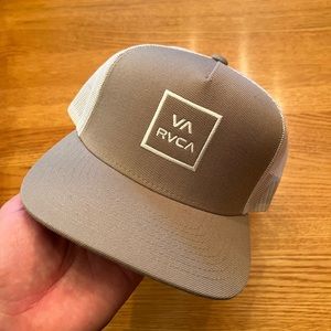 RVCA Tan Snapback Hat